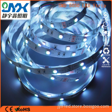 IN STOCK 5050smd White Waterproof LED flexible strip light for christmas,DC12V/24V 7.2W LED rope/ string light 30led/m